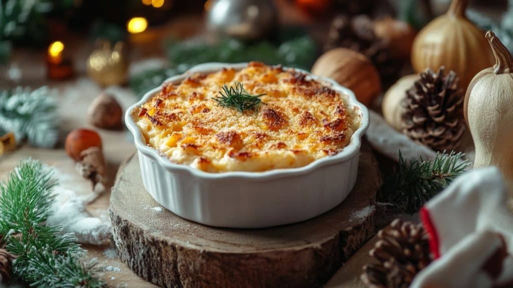 Recette de gratin butternut lardons facile et délicieuse