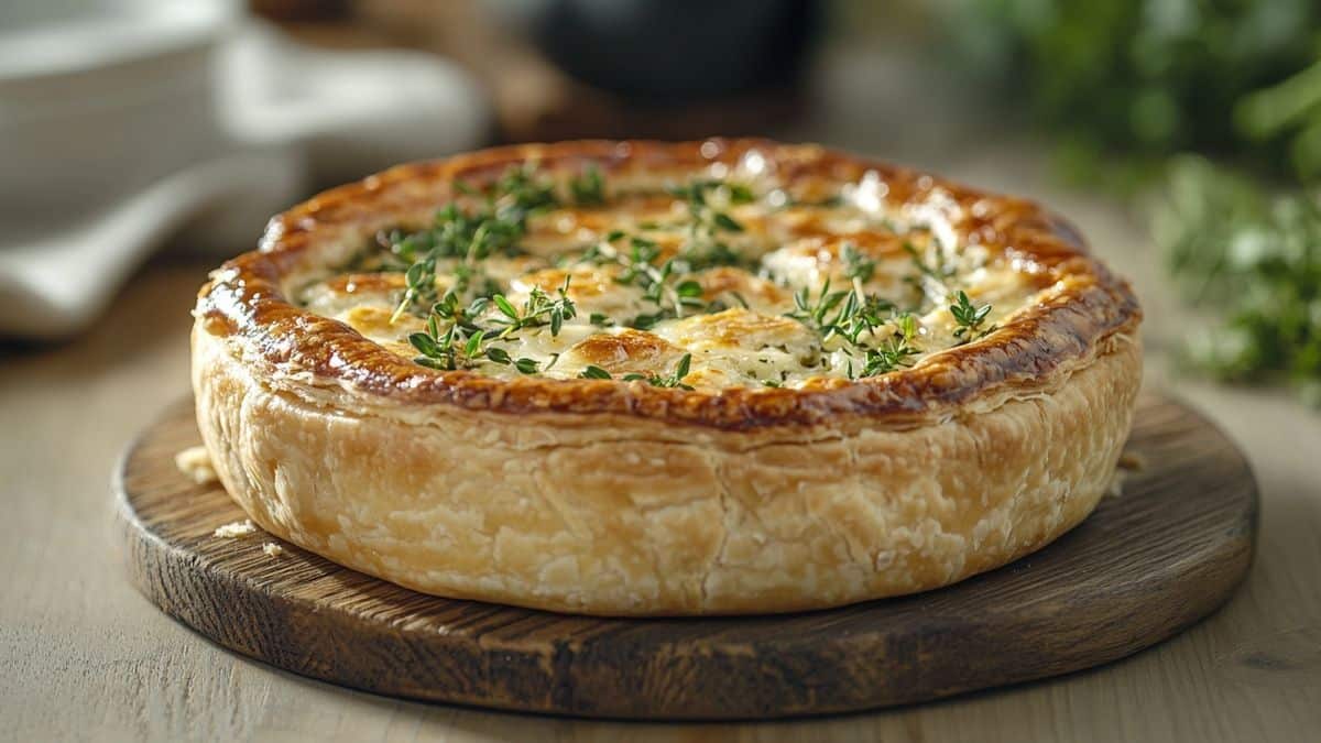 Recette salée facile avec pâte sablée prête à l'emploi