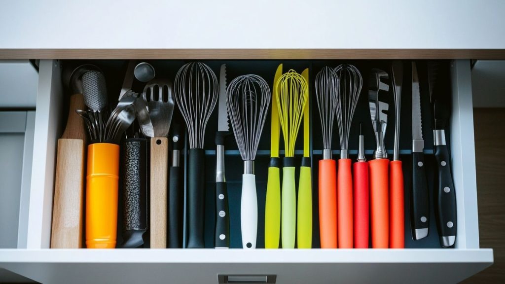 Entretien des ustensiles de cuisine : astuces pour les garder neufs