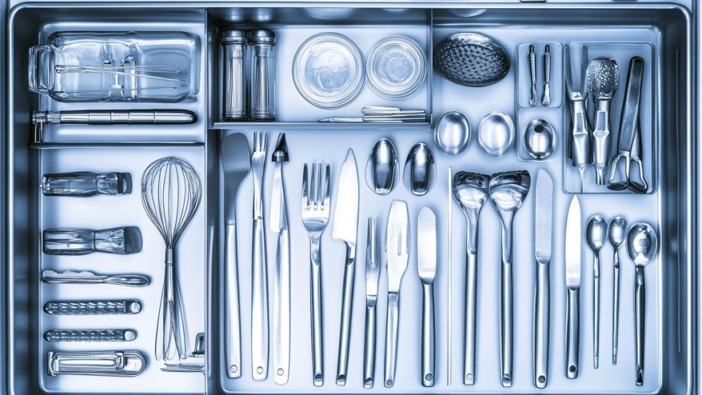 Stockage des ustensiles de cuisine : conseils pratiques et astuces