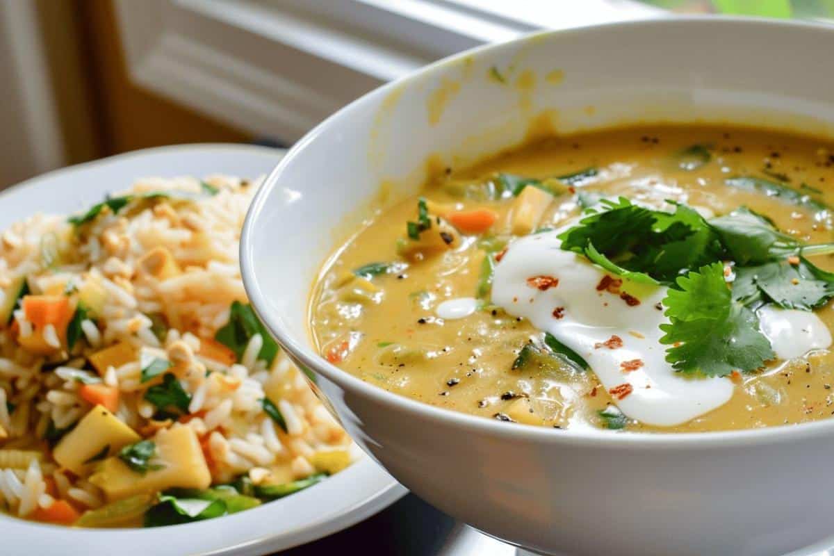 Soupe thaï au poulet et lait de coco : une recette exotique et douce à savourer