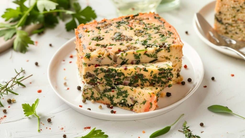 Avec cette recette de cake salé aux herbes fraîches, tout le monde en redemande