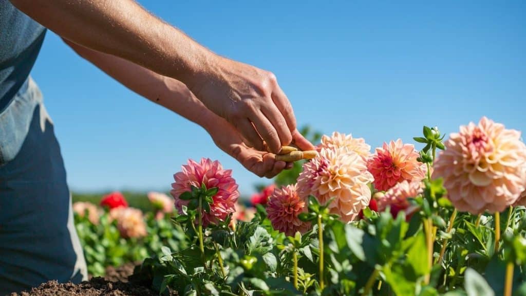 Ce que les horticulteurs recommandent de faire sur les dahlias début juin