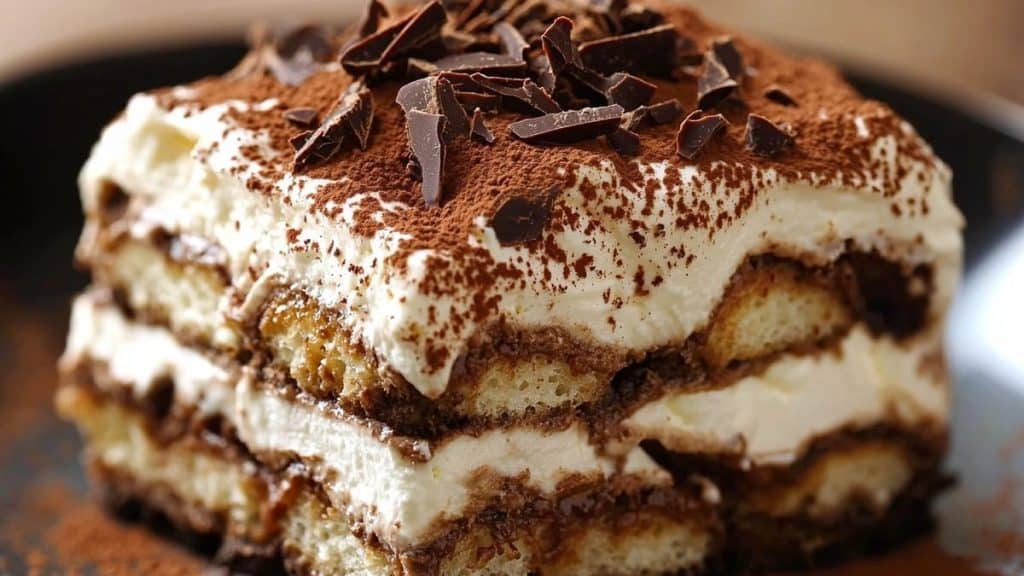 Ce tiramisu express ne demande aucun repos, il suffit de retirer cet ingrédient secret