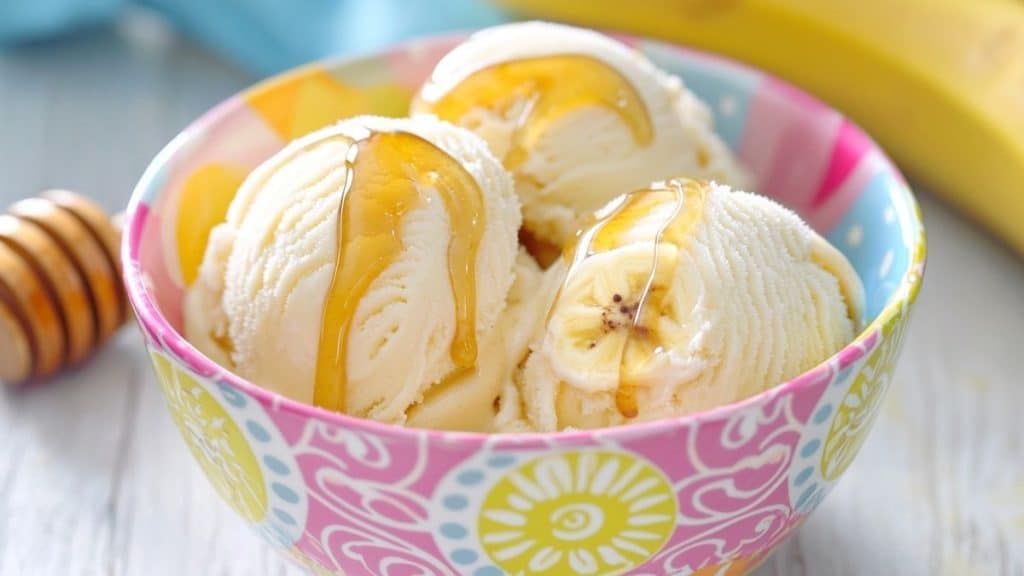 La glace express à la banane que je sers dès qu’il fait 30°C