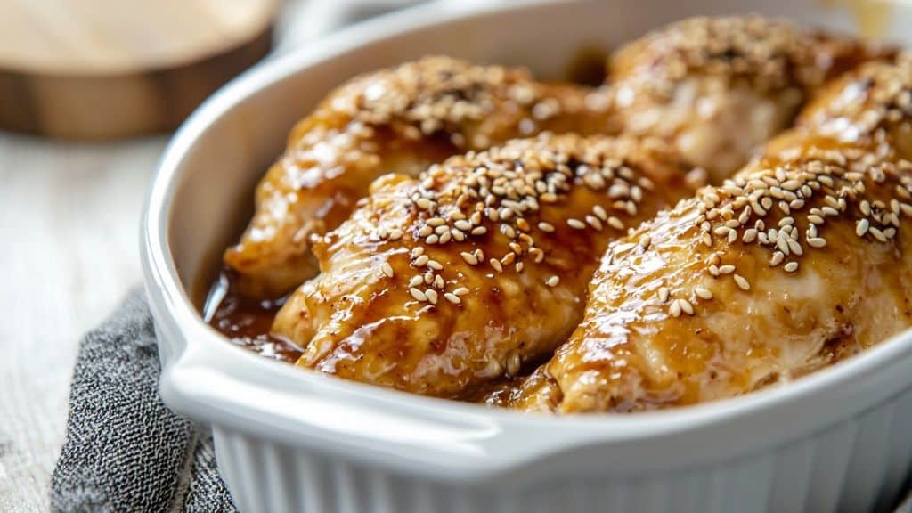 Poulet aux saveurs asiatiques : un voyage culinaire express